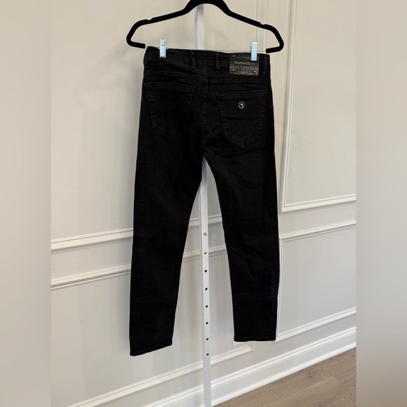 Stefano Ricci Black Slim Straight Jeans - Picture 7 of 9